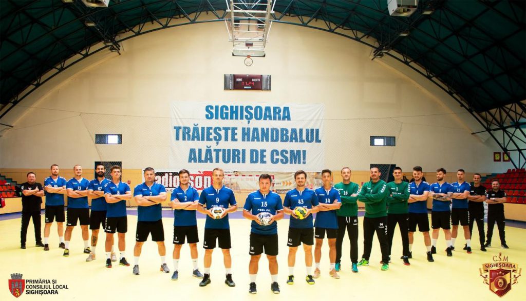 CSM Sighisoara – turneul 4, divizia A, handbal masculin.